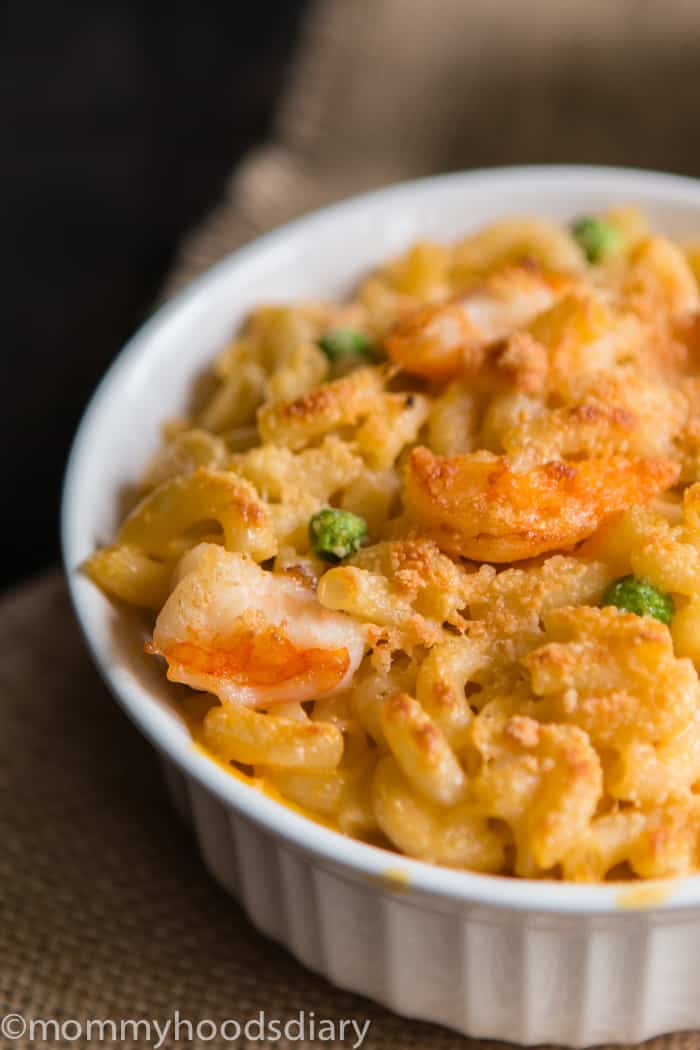 Seafood Mac and Cheese - Mommy's Home Cooking