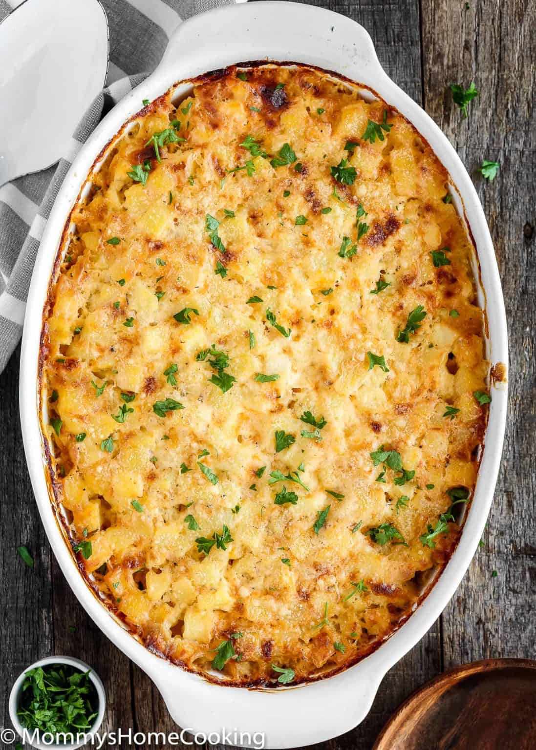 Easy Cheesy Hash Browns Casserole - Mommy's Home Cooking