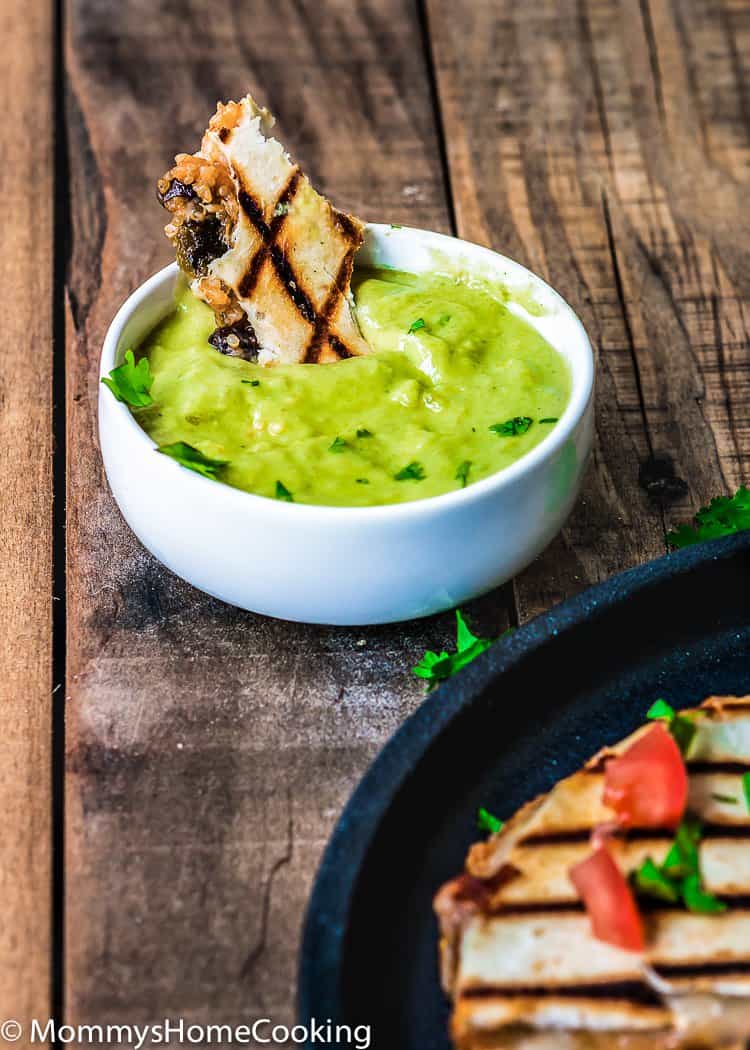 This Venezuelan Guasacaca is creamy, smooth, fresh and absolutely delicious! Perfect for dipping, dressing, and spreading. The possibilities are endless.  https://mommyshomecooking.com