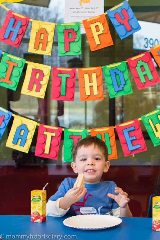 Matthew's 3rd Birthday Lego Party
