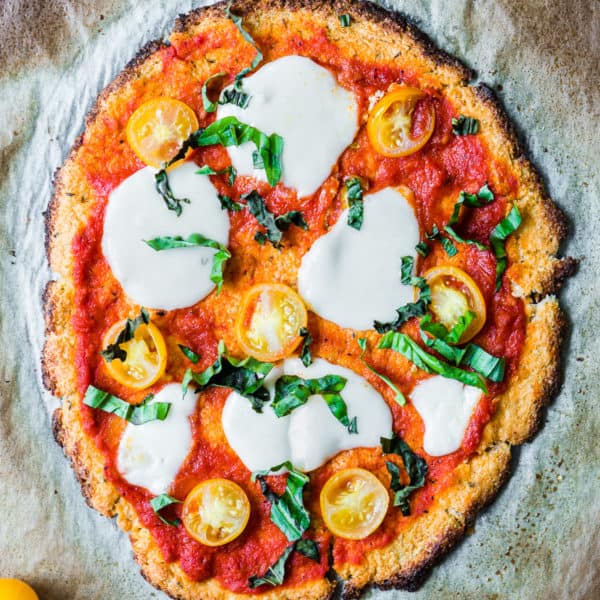 Eggless Cauliflower Pizza Crust Mommy's Home Cooking