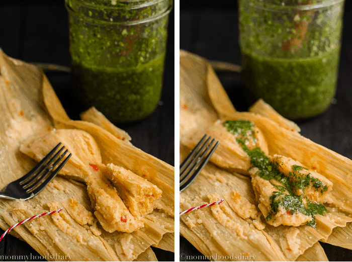 Venezuelan Pepper Tamale | mommyshomecooking.com