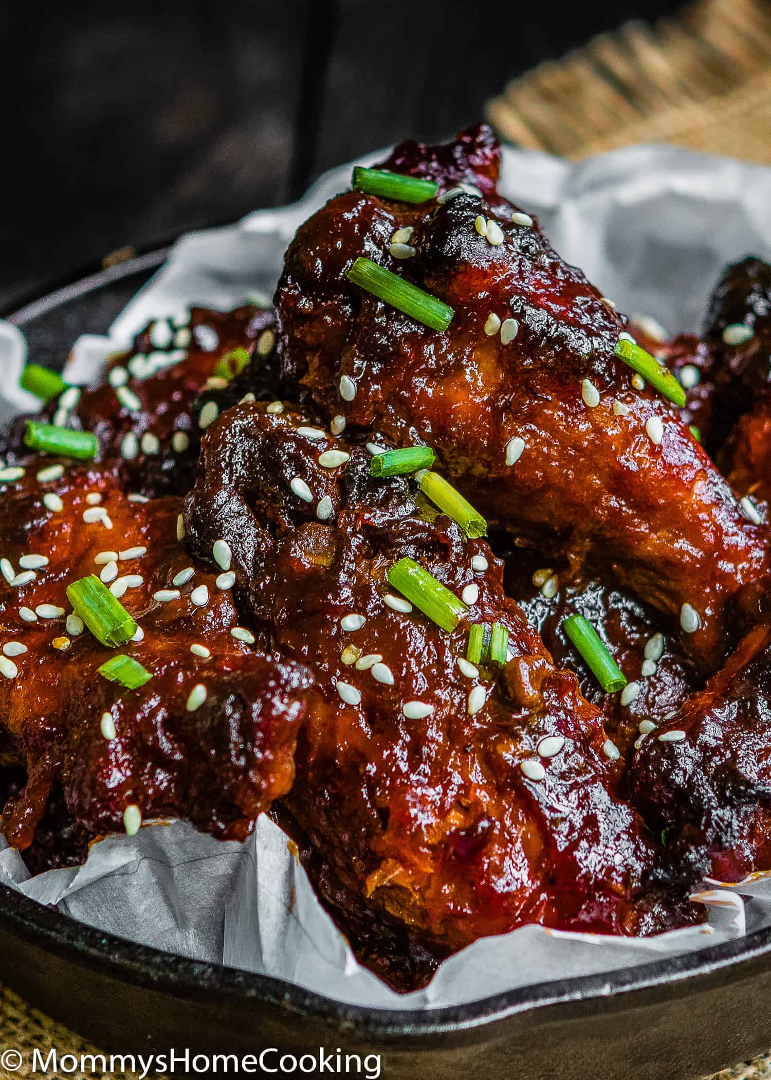 Damn... these Slow Cooker Pineapple Barbecue Chicken Wings are sooo good! They are smothered in a sweet spicy pineapple barbecue sauce and unbelievably easy to make. These make a fantastic appetizer or an easy game-day dish to share. https://mommyshomecooking.com