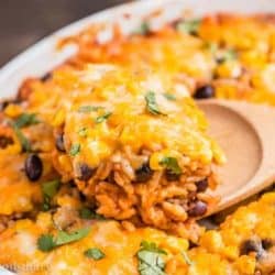 Rice And Beans Enchilados Casserole 3 250x250