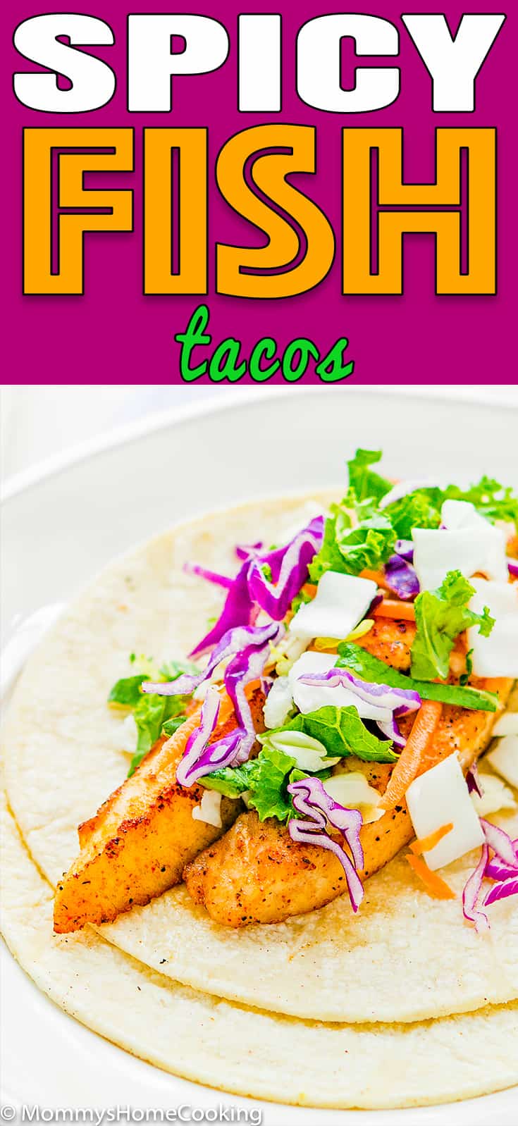 Spicy Fish Tacos - #recipe #fish #spicy #tacos