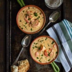 Three Cheese Shrimp Beer Soup | Mommy's Home Cooking