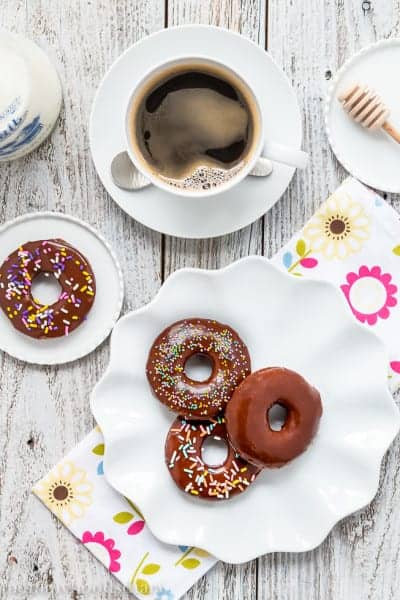 Rosquillas de Chocolate Sin Huevo