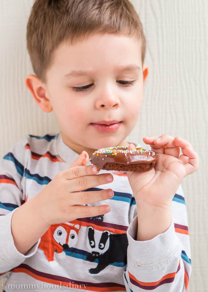 Rosquillas de Chocolate para Pascuas - Sin Huevo-4