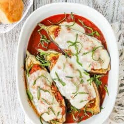 Eggplant Parmesan Boats | Mommyhood's Diary