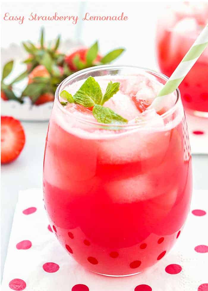 Easy Strawberry Lemonade Mommy's Home Cooking