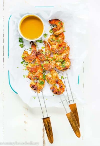 Miso Grilled Shrimp with Mustard Soy Sauce | Mommyhood's Diary