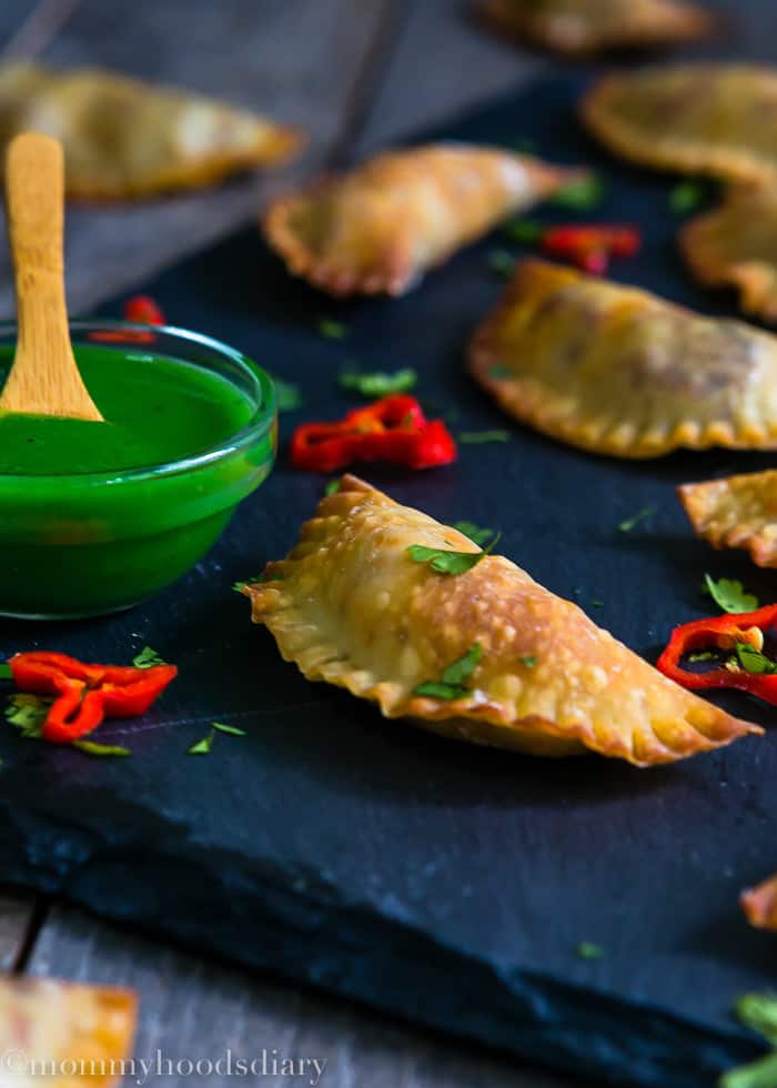 Baked Mini Spicy Pork Chorizo Empanadas 