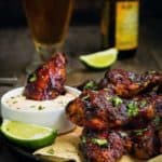 Spicy and Sweet Baked Chipotle Chicken Wings | Mommyhood's Diary
