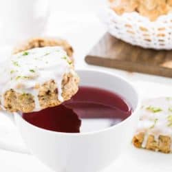 Eggless Gingerbread Scones | Mommyhood's Diary These delicious Eggless Gingerbread Scones are filled with holiday flavors! They’re perfect for breakfast, brunch, or served with tea. https://mommyshomecooking.com