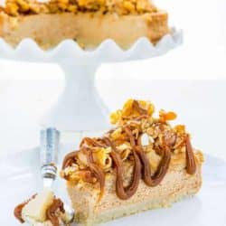 Eggless Dulce de Leche Cheesecake | Mommyhood's Diary