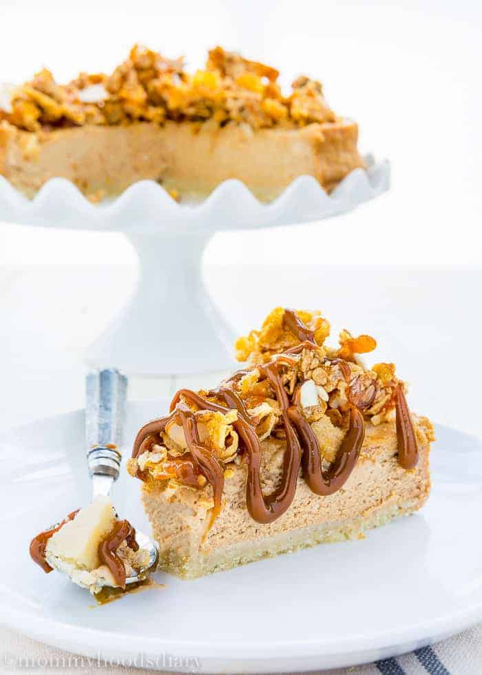 Eggless Dulce de Leche Cheesecake-14