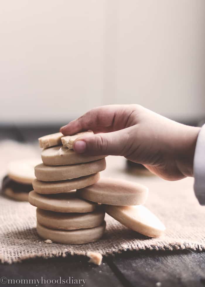 Eggless Shorthbread Cookies-15