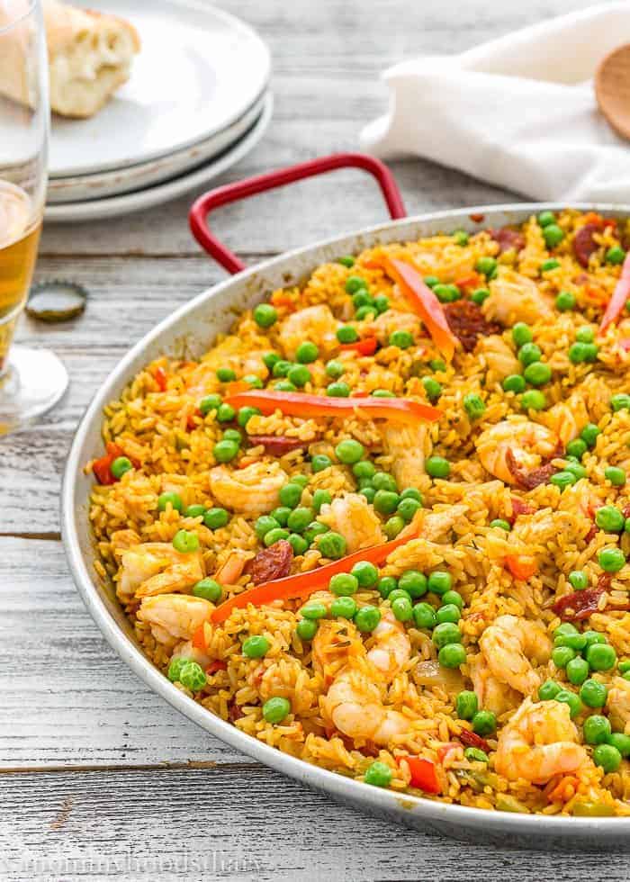 Quick and Easy Paella - Mommy's Home Cooking
