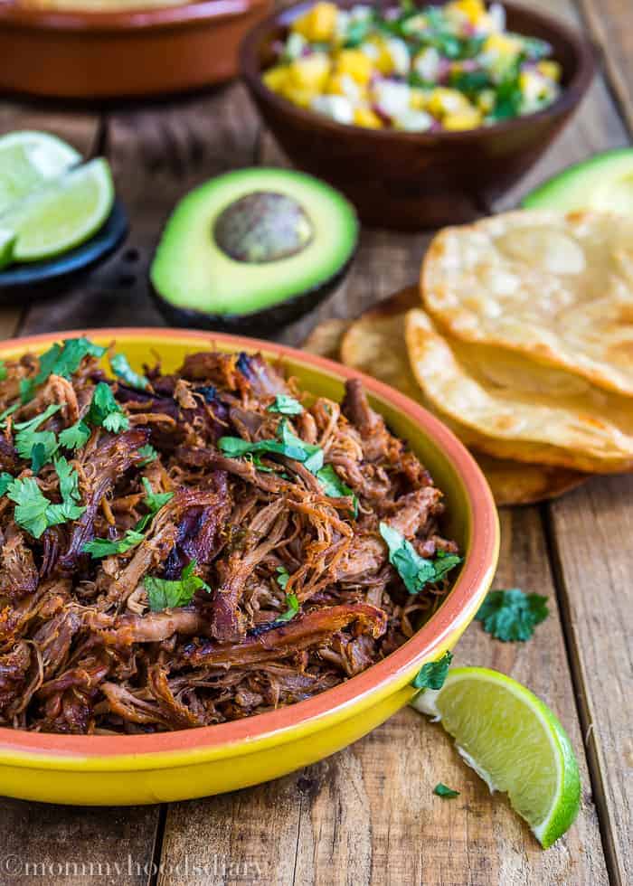 Slow Cooker Spicy Pork Carnitas | Mommyhood's Diary