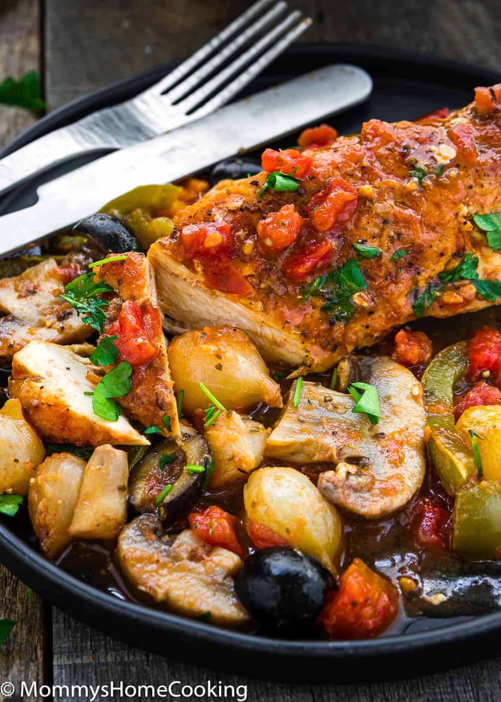 Easy Chicken Cacciatore Mommy S Home Cooking