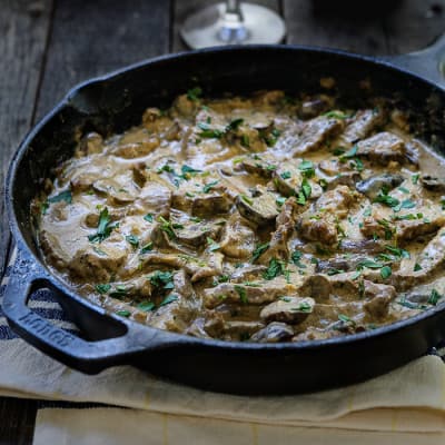 Easy Beef Stroganoff