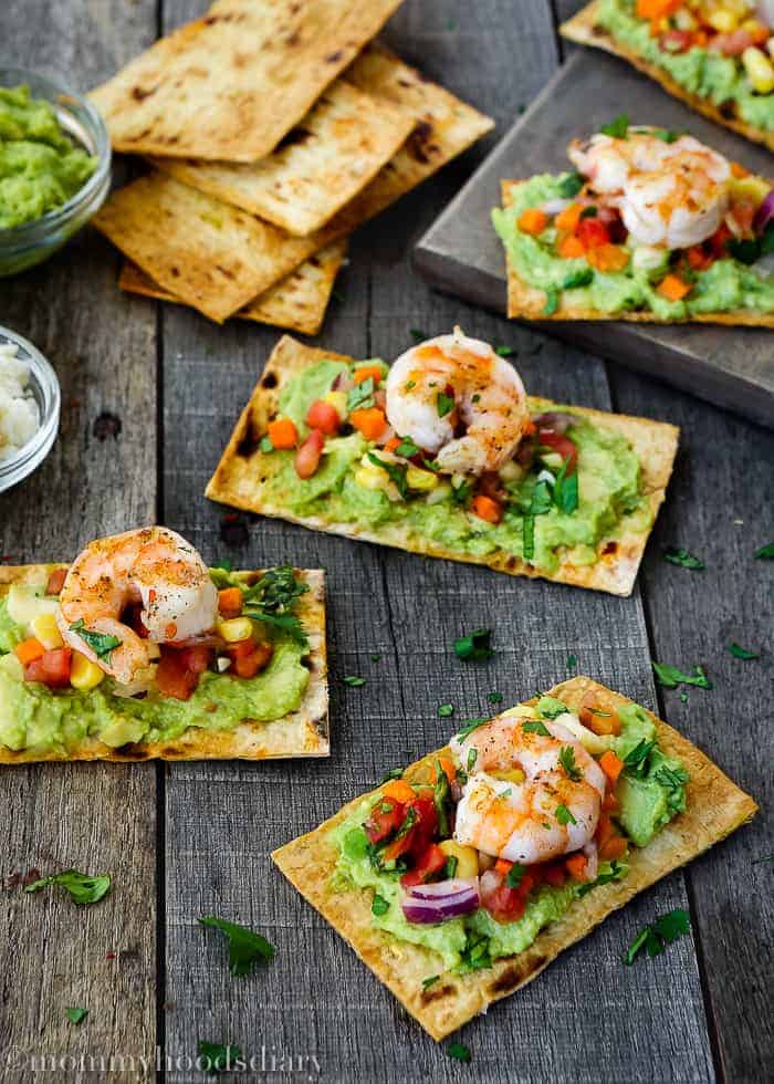 Mexican Crispy Shrimp Bruschettas-1