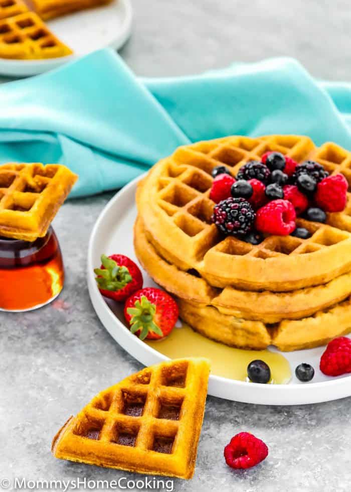 Eggless Waffles Mommy's Home Cooking