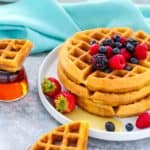 Eggless Waffles | Mommy's Home Cooking