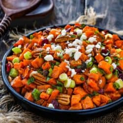 Roasted Sweet Potato and Cranberry Salad | Mommy's Home Cooking