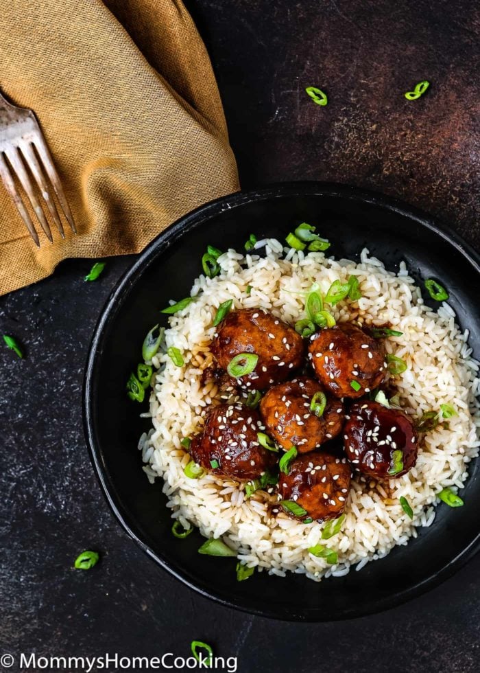 Instant Pot Teriyaki Turkey Meatballs - Mommy's Home Cooking