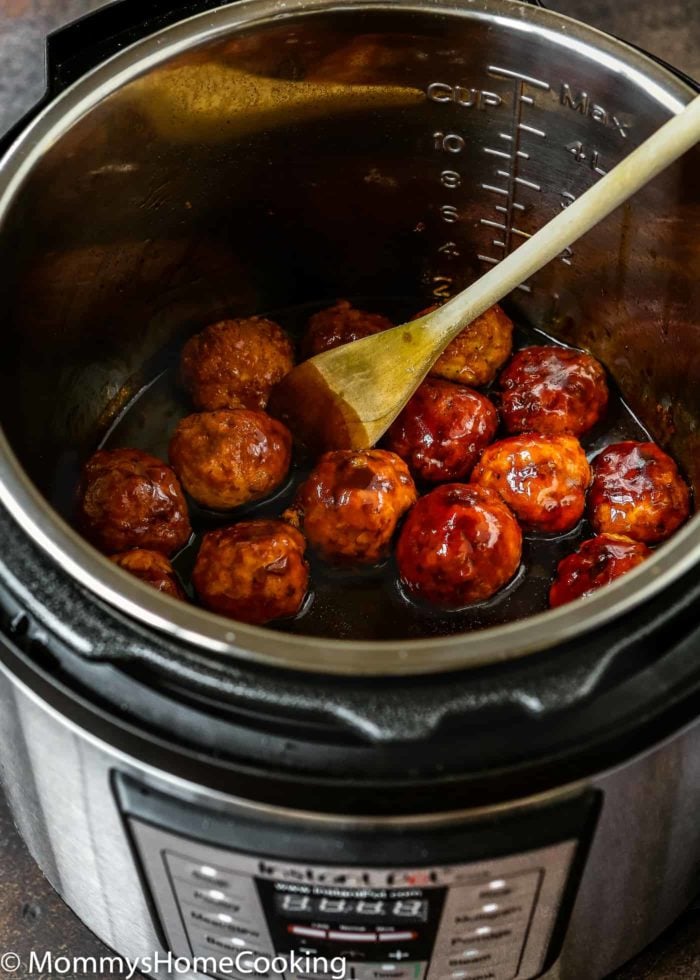 Instant Pot Teriyaki Turkey Meatballs - Mommy's Home Cooking