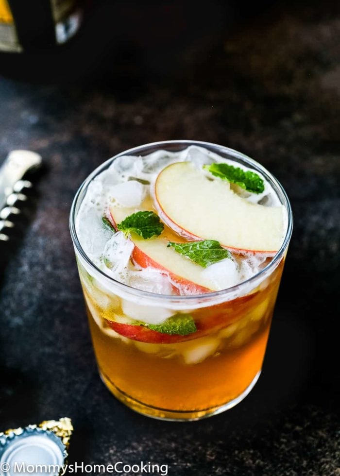 This effervescent​ Apple Firebeer Cocktail has a variety of flavors that will get party started. It’s a deliciously easy cocktail that can be stirred up in seconds, with only 3 ingredients. https://mommyshomecooking.com