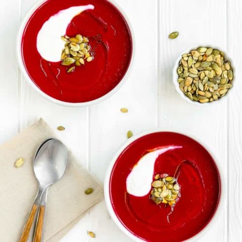 Easy Instant Pot Beet and Leek Soup Mommy's Home Cooking