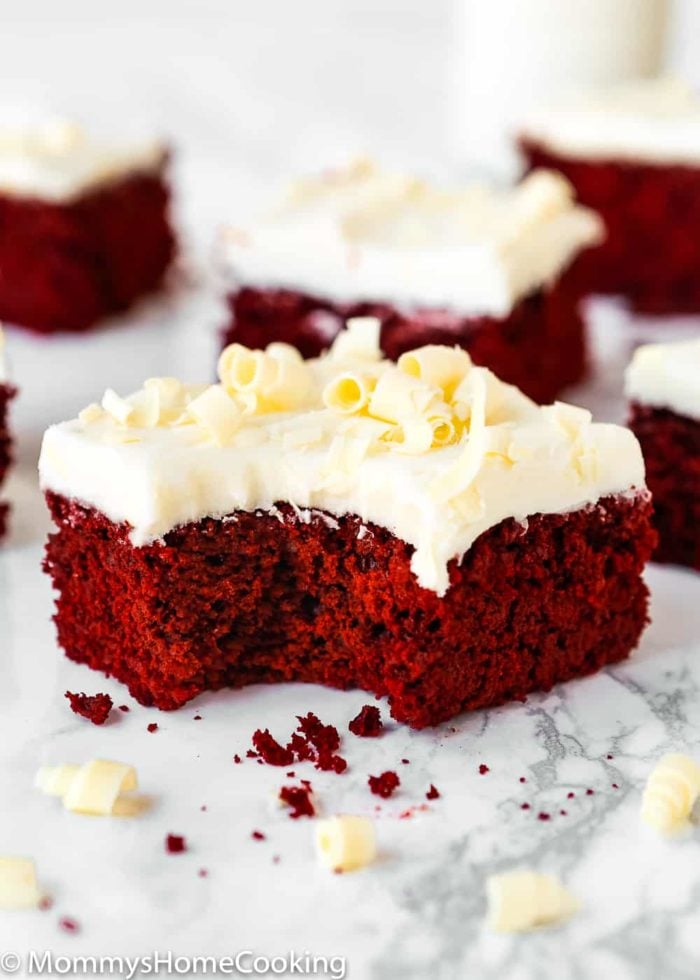 Eggless Red Velvet Brownies Mommy S Home Cooking