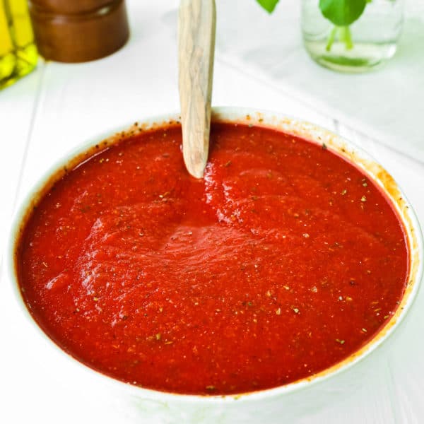 NoCook Easy Pizza Tomato Sauce (5min) Mommy's Home Cooking