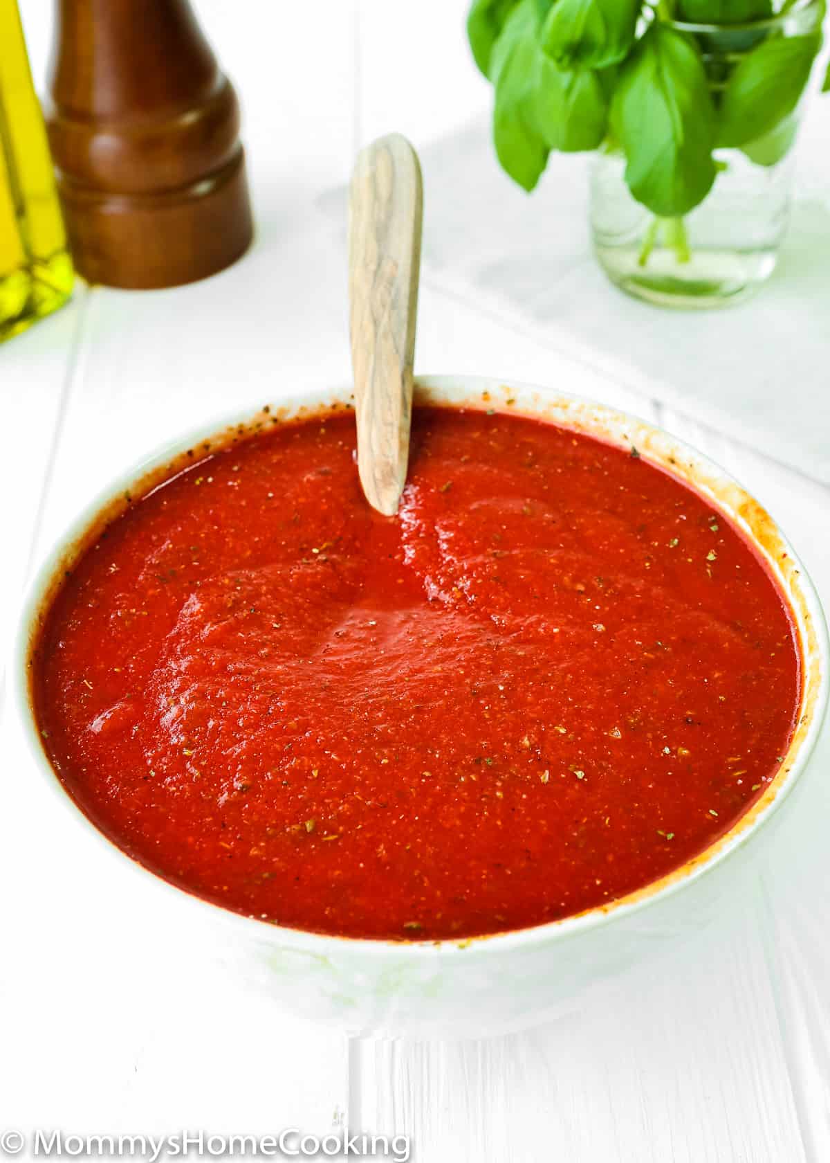 No-Cook Easy Pizza Tomato Sauce - Mommy's Home Cooking