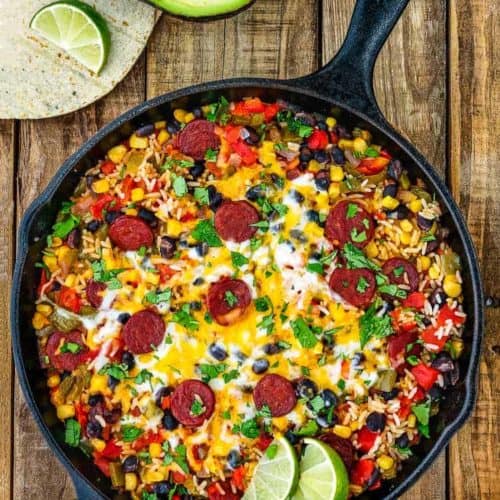 Chorizo Burrito Skillet - Mommy's Home Cooking