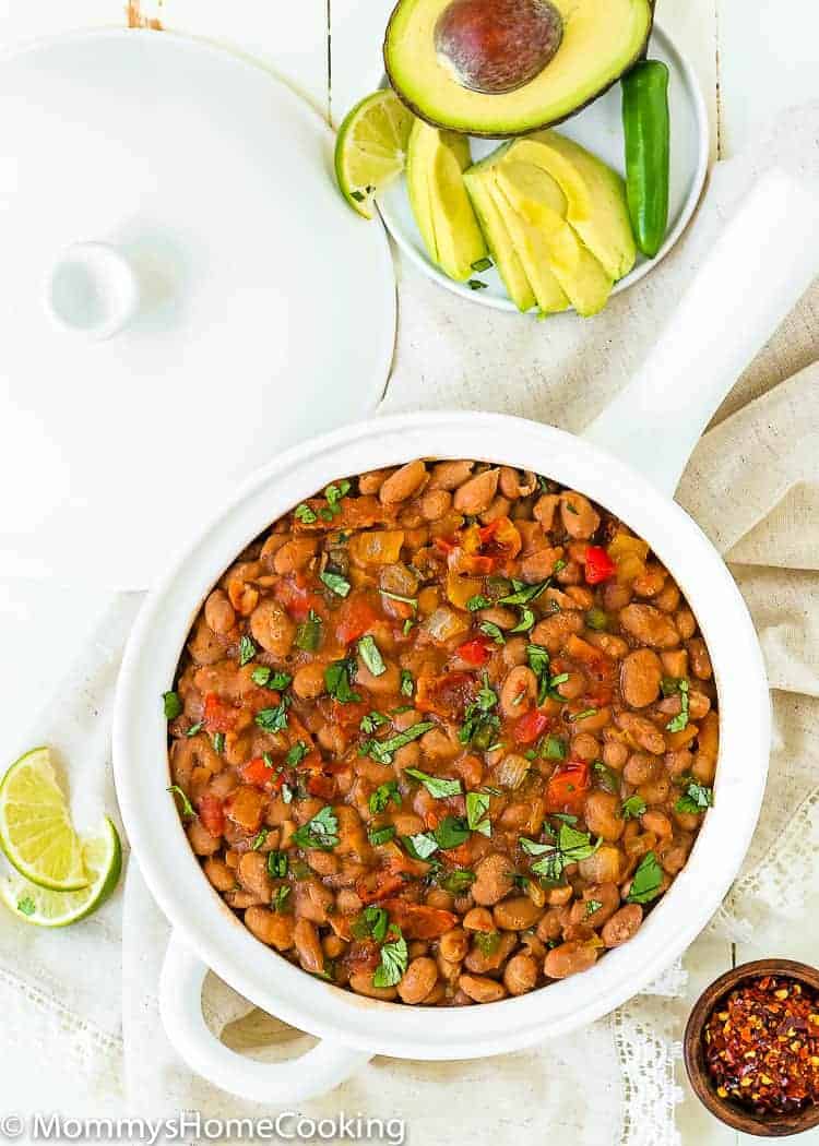 These Instant Pot Drunken Beans are seriously savory, hearty, scrumptious, and are easily made in 30 min! This makes a wickedly delicious big batch, so if you have leftover…smile. https://mommyshomecooking.com