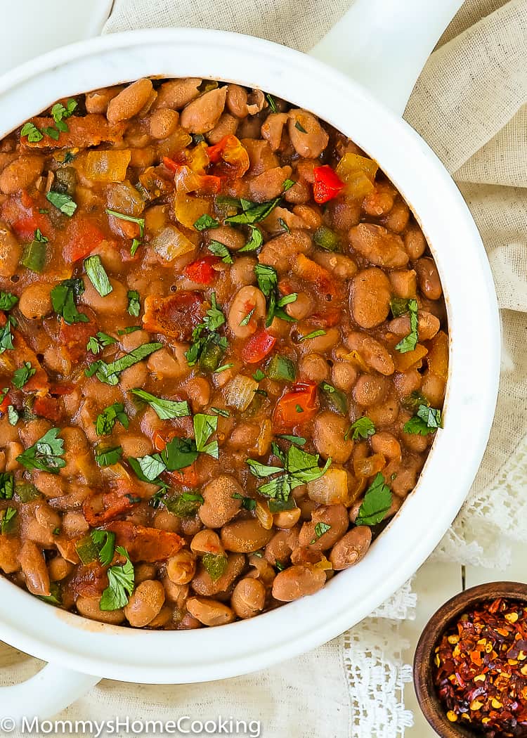 Instant Pot Drunken Beans - Mommy's Home Cooking