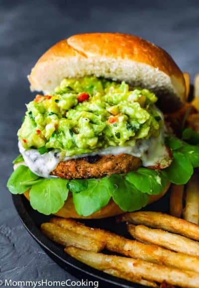 Mango Guacamole Turkey Burger | Mommy's Home Cooking