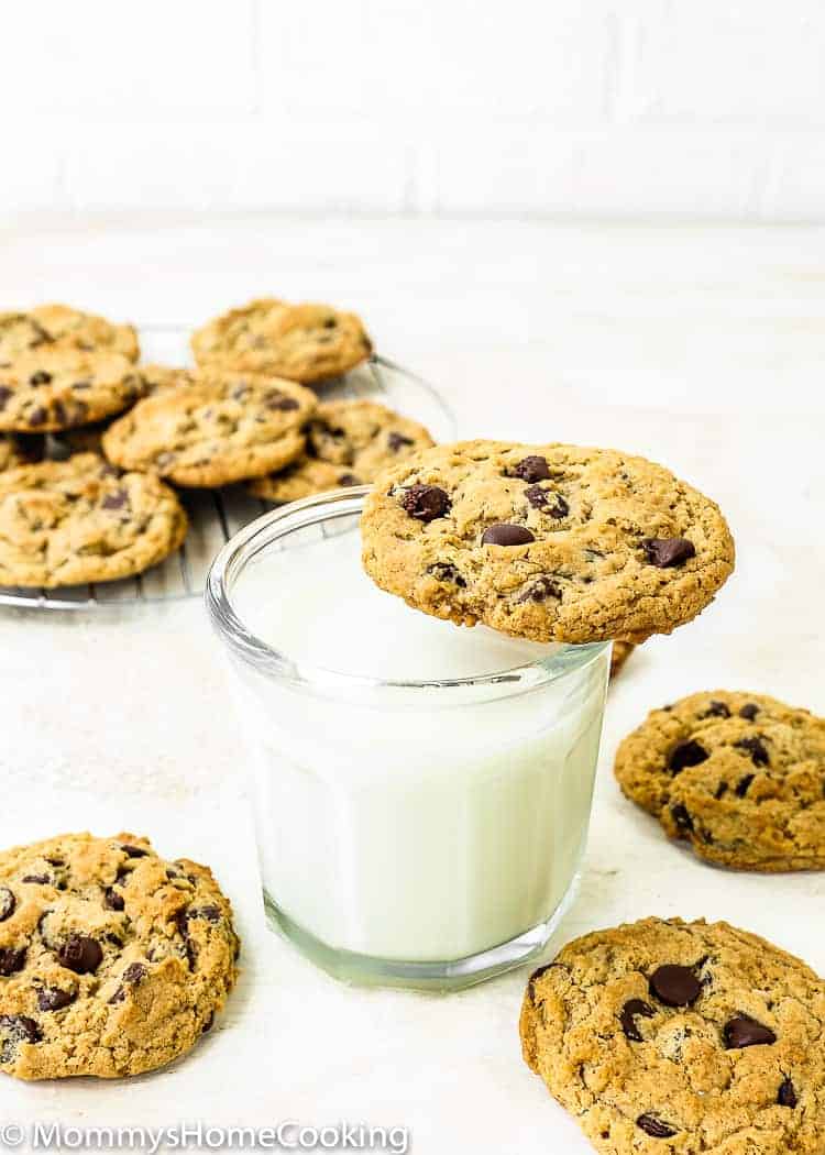 The Best Eggless Chocolate Chip Cookies - Mommy's Home Cooking