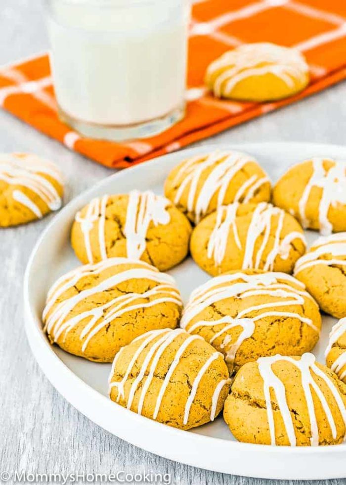 Pumpkin Cookies Recipe Eggless