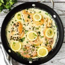 30 Minute Easy Chicken Piccata | Mommy's Home Cooking