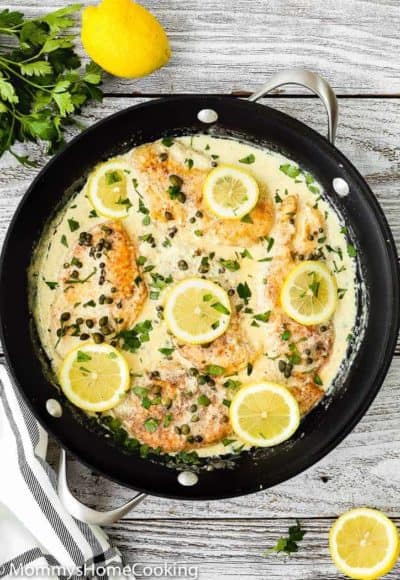 30 Minute Easy Chicken Piccata | Mommy's Home Cooking