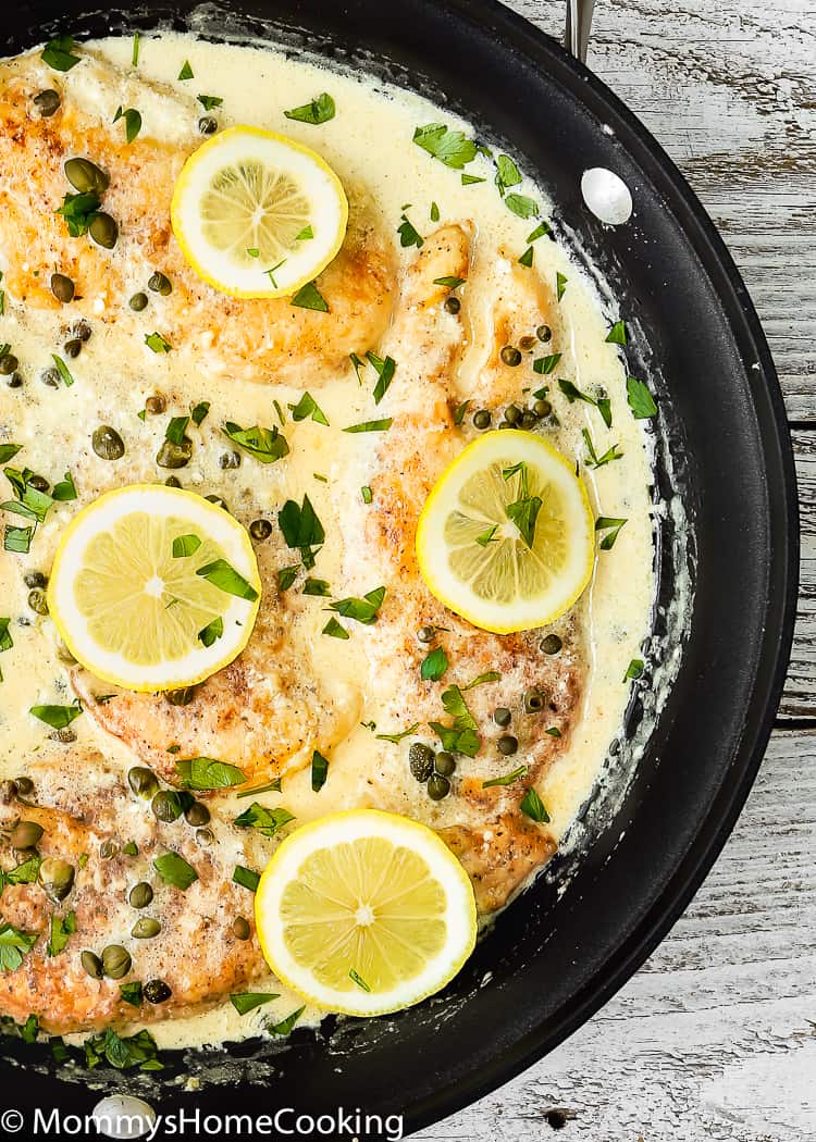 quick and easy to make chicken piccata
