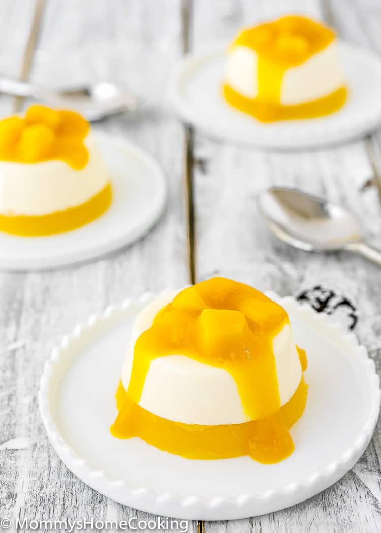 Easy Mango Panna Cotta Mommy's Home Cooking