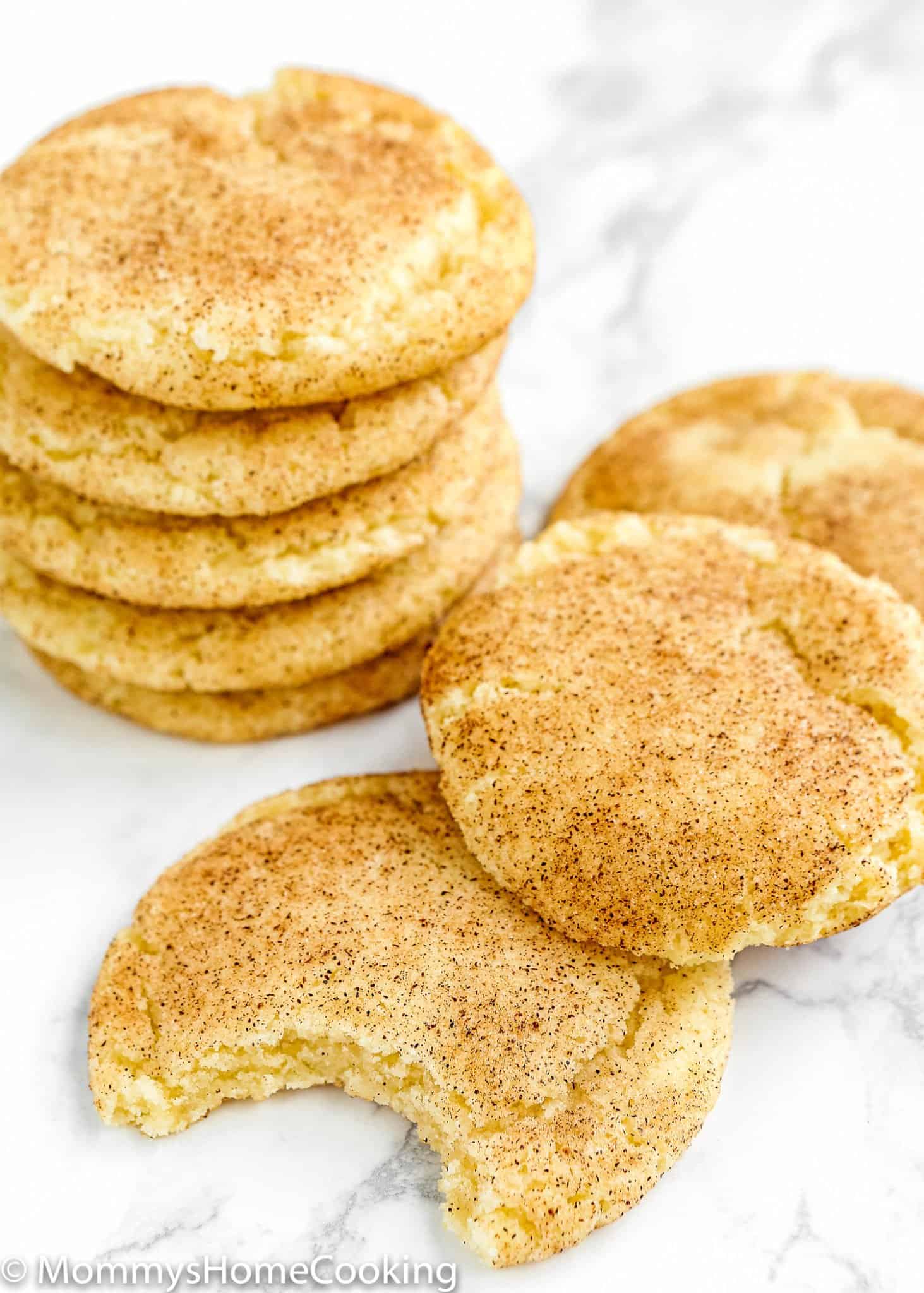 Eggless Snickerdoodle Cookies - Mommy's Home Cooking