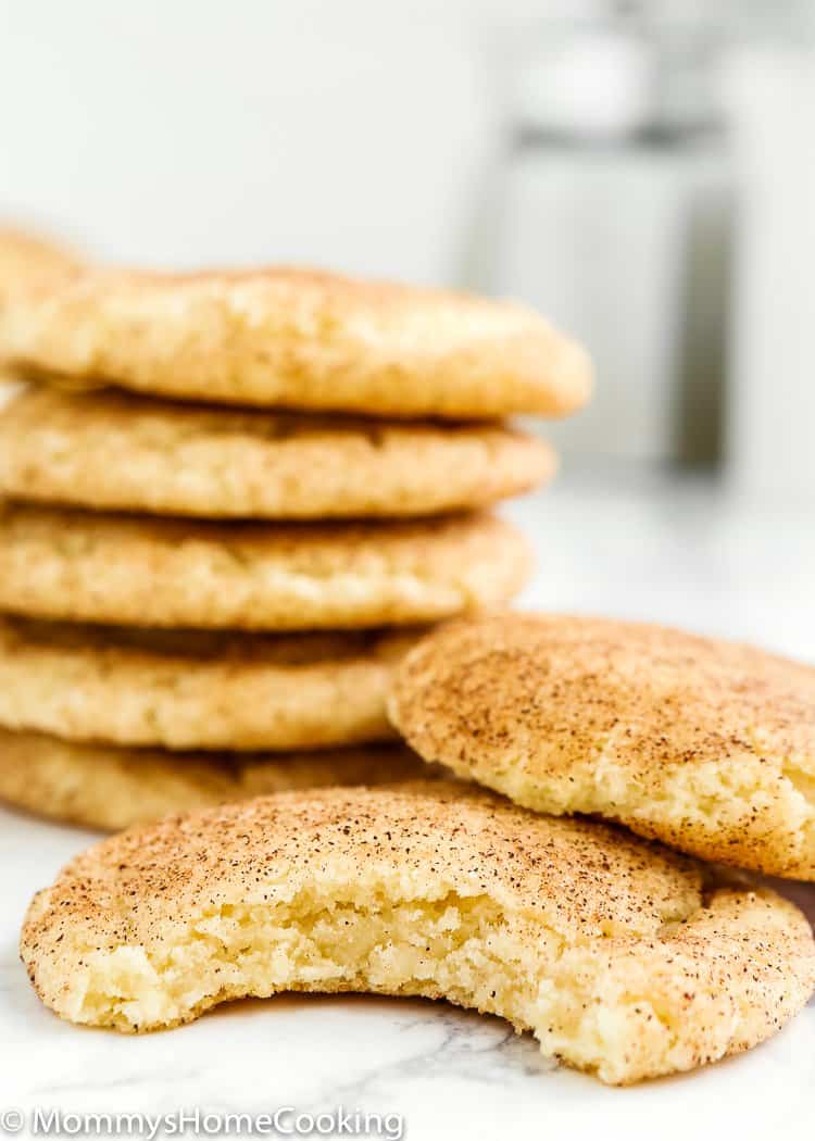 Eggless Snickerdoodle Cookies | Mommy's Home Cooking