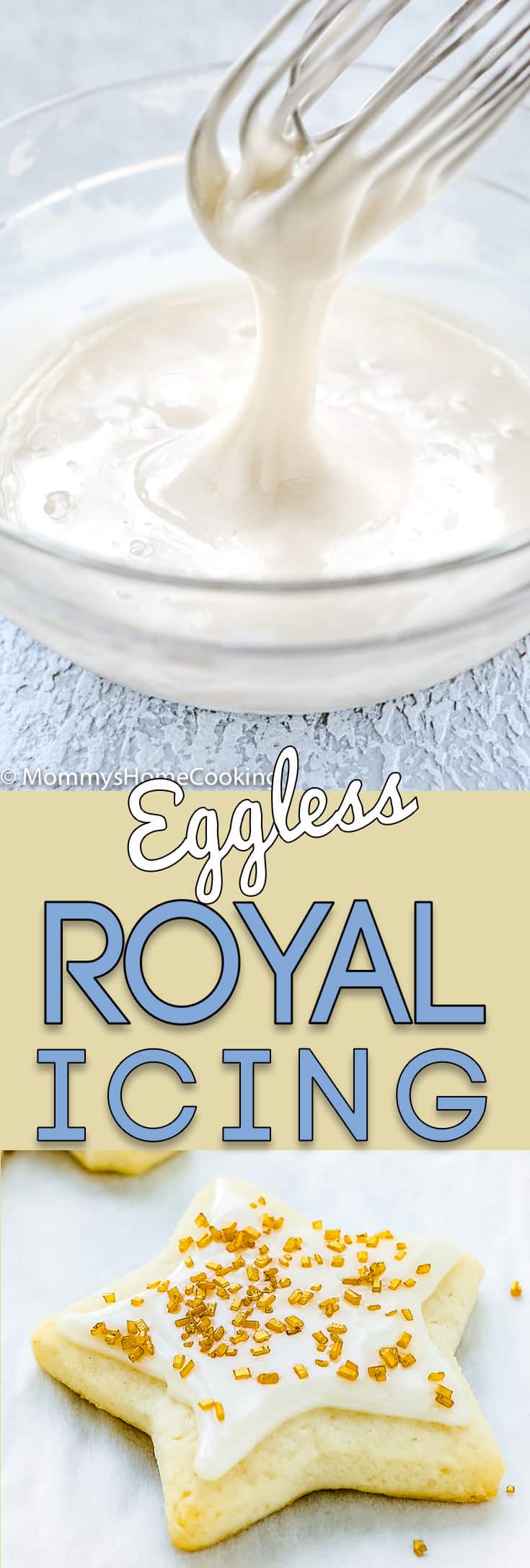 Eggless Royal Icing Mommy S Home Cooking