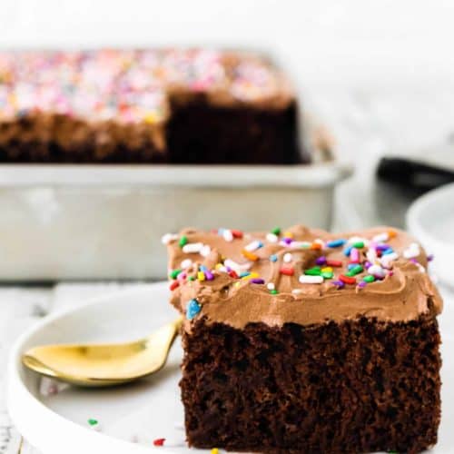 Eggless Chocolate Cake With Chocolate Buttercream Frosting - Prepbowls